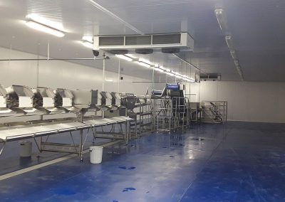 instalación de sala de procesado en Gran Canaria