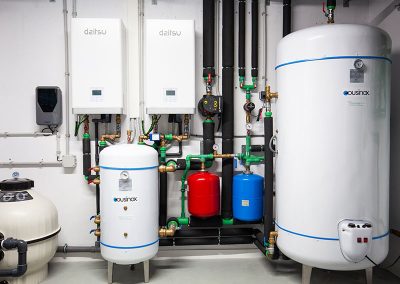 Proyecto de instalaciones en vivienda unifamiliar en Goian - Tomiño